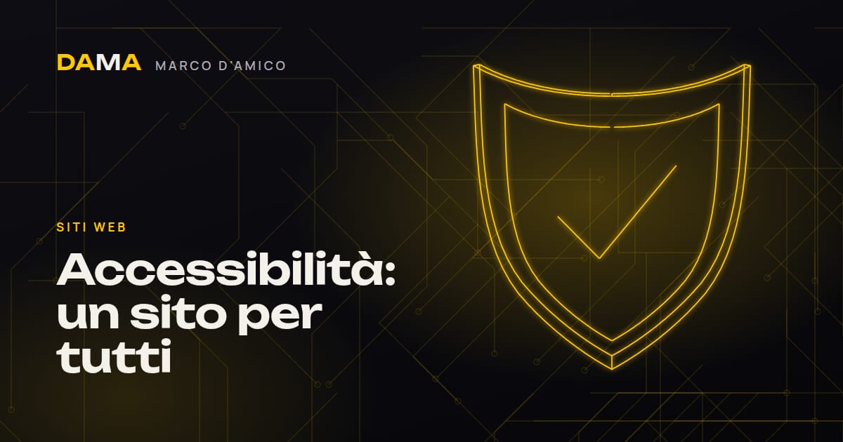 Accessibilità siti web ed European Accessibility Act spiegati da Marco D'Amico