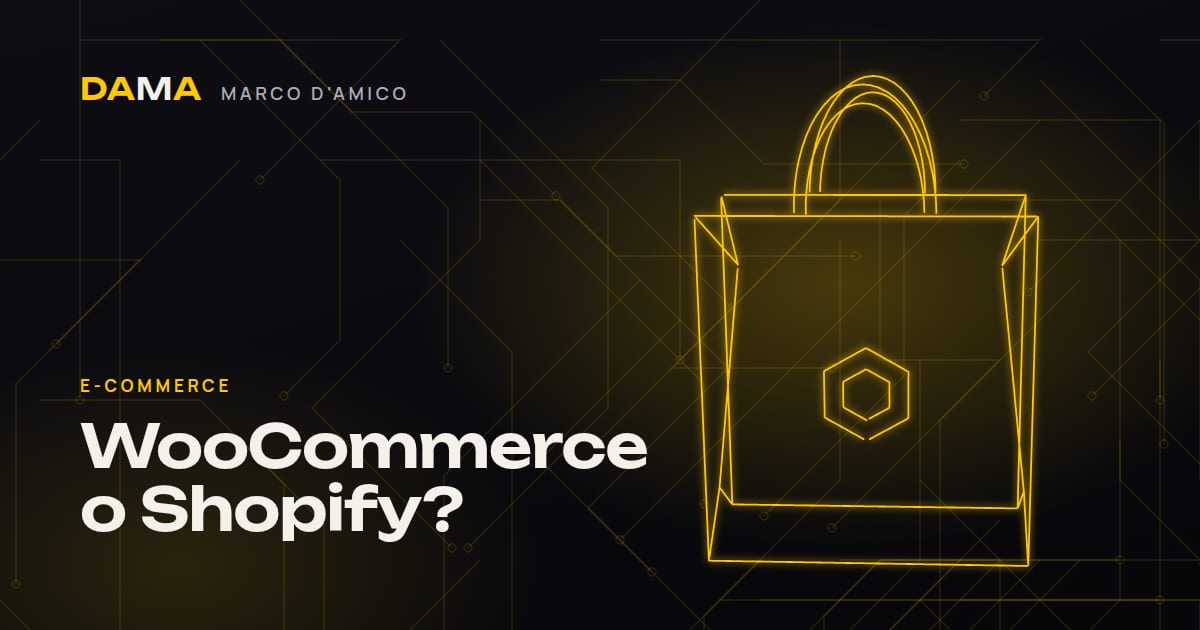 WooCommerce o Shopify: confronto per il tuo e-commerce di Marco D'Amico