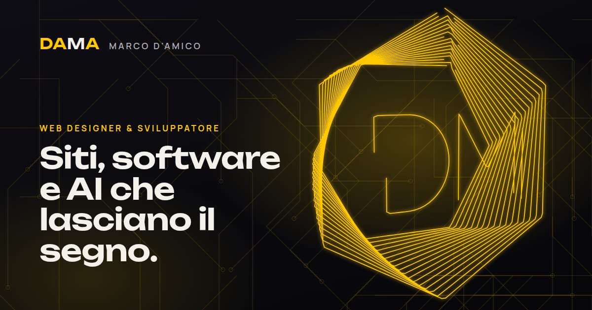 Blog di Marco D'Amico su web design, WordPress, SEO e intelligenza artificiale